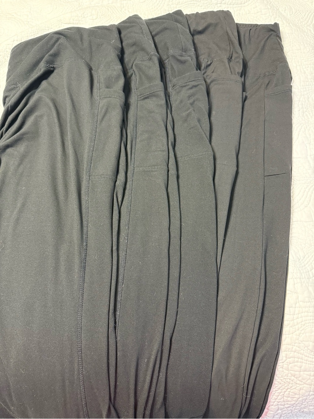 Bundle of 5 Black Women’s Leggings